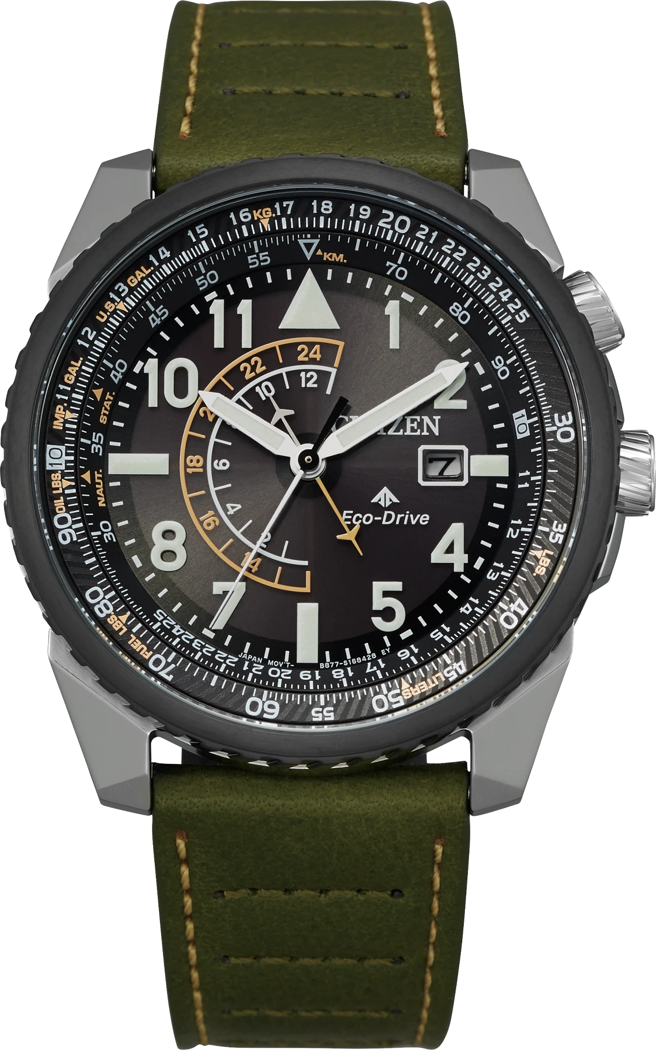 CITIZEN シチズン プロマスター　ナイトホーク　エコドライブ 新品】高級シチズン プロマスター ナイトホーク ソーラー 44mm